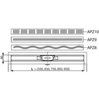 Alcaplast APZ8-950M Image #3