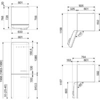 Smeg FAB32LRD5 Image #3