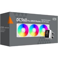 Система жидкостного охлаждения для процессора PCCooler DC360 Pro ARGB Display (белый) - Превью изображения №5 — Интернет-магазин Your Sale