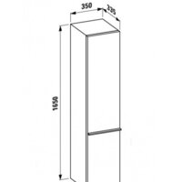 Laufen Шкаф-пенал Palace 4020210754751 Image #2