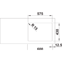Blanco Solis 340/180-IF 526130 (правая, полированная) Image #3