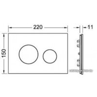 Tece Лицевая панель Loop 9240678 (кофейный) Image #2