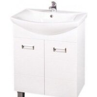 Onika Тумба Балтика 60.10 с умывальником Балтика-60 (белый)