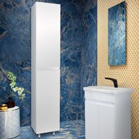 Doratiz Шкаф-пенал Аква 36 2712.396 (белый,напольный) Image #5