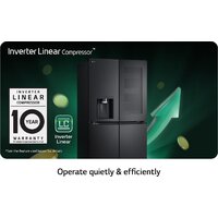 Четырёхдверный холодильник LG DoorCooling+ InstaView GMG960EVJE - Превью изображения №12 — Интернет-магазин Your Sale