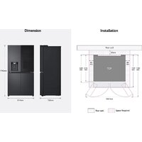 Четырёхдверный холодильник LG DoorCooling+ InstaView GMG960EVJE - Превью изображения №16 — Интернет-магазин Your Sale