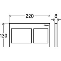 Viega Visign for Style 21 8611.1 (альпийский белый) 773 250 Image #3