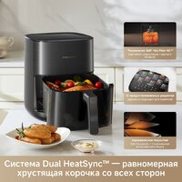 Аэрогриль (аэрофритюрница) Trouver Air Fryer FD10s Pro 6L (черный) - Превью изображения №10 — Интернет-магазин Your Sale