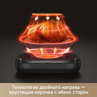 Аэрогриль (аэрофритюрница) Trouver Air Fryer FD10s Pro 6L (черный) - Превью изображения №9 — Интернет-магазин Your Sale