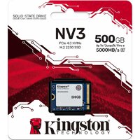 SSD Kingston NV3 500GB SNV3SM3/500G - Превью изображения №3 — Интернет-магазин Your Sale