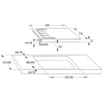 Варочная панель Gorenje GT642AXW - Превью изображения №9 — Интернет-магазин Your Sale