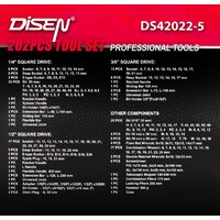 Disen DS42022-5 (202 предмета) Image #5