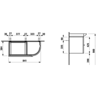 Laufen Тумба под умывальник Case [4015020754631] Image #2