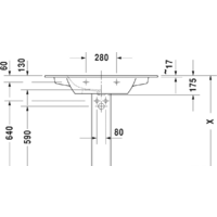 Duravit ME by Starck 103x49 [2336100000] Image #5