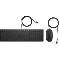 HP Pavilion 400 (клавиатура + мышь, черный)