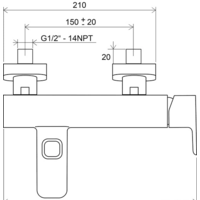 Ravak 10° TD 022.00 /150 [X070065] Image #3