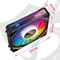 Комплект вентиляторов для корпуса Redragon GC-F012 - Превью изображения №10 — Интернет-магазин Your Sale
