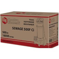 Фекальный насос Quattro Elementi Sewage 500F Ci - Превью изображения №4 — Интернет-магазин Your Sale