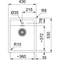 Franke Sirius SID 610-36 114.0496.101 (белый) Image #2