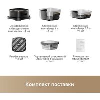 Аэрогриль (аэрофритюрница) Trouver Air Fryer AF20 Pro (черный) - Превью изображения №7 — Интернет-магазин Your Sale