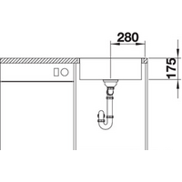 Blanco Zerox 500-IF/A Durinox (с клапаном-автоматом) Image #2
