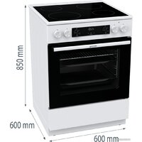 Кухонная плита Gorenje GEC6C40WD - Превью изображения №28 — Интернет-магазин Your Sale