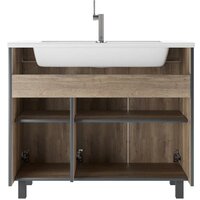 Домино Тумба под умывальник Modul 100 Dolche Dark Image #5