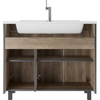 Домино Тумба под умывальник Modul 100 Dolche Dark Image #2