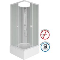 Душевая кабина Niagara Promo P80/26Q/MT/BK 80x80x195 - Превью изображения №2 — Интернет-магазин Your Sale