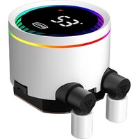 Система жидкостного охлаждения для процессора PCCooler DA360 Pro ARGB Digital (белый) - Превью изображения №5 — Интернет-магазин Your Sale