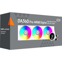 Система жидкостного охлаждения для процессора PCCooler DA360 Pro ARGB Digital (белый) - Превью изображения №9 — Интернет-магазин Your Sale