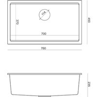 Кухонная мойка Quadron HQD7644U4_BS_I - Превью изображения №6 — Интернет-магазин Your Sale