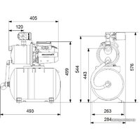 Насосная станция Grundfos JP 3-42 PT-H - Превью изображения №3 — Интернет-магазин Your Sale