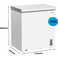 Морозильный ларь Midea MDRC284FZE01 - Превью изображения №4 — Интернет-магазин Your Sale