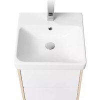 Акватон Тумба под умывальник Сканди 45 1A251601SDB20 (белый/дуб верона) Image #2
