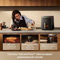 Аэрогриль (аэрофритюрница) Trouver Air Fryer Metalish AF10 Pro (черный) - Превью изображения №10 — Интернет-магазин Your Sale