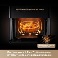 Аэрогриль (аэрофритюрница) Trouver Air Fryer Metalish AF10 Pro (черный) - Превью изображения №11 — Интернет-магазин Your Sale