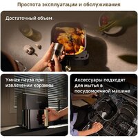 Аэрогриль (аэрофритюрница) Trouver Air Fryer Metalish AF10 Pro (черный) - Превью изображения №9 — Интернет-магазин Your Sale