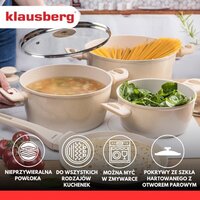 Набор кастрюль Klausberg KB-7963 - Превью изображения №4 — Интернет-магазин Your Sale