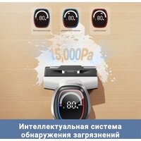 Вертикальный моющий пылесос Trouver Wet and Dry Vacuum K10 Pro BVC-T8 - Превью изображения №9 — Интернет-магазин Your Sale