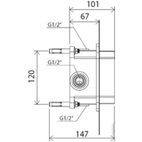 Ravak R-box RB 070.50 [X070052] Image #9