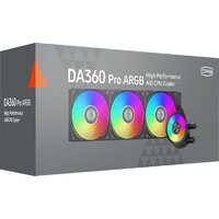 Система жидкостного охлаждения для процессора PCCooler DA360 Pro ARGB (черный) - Превью изображения №8 — Интернет-магазин Your Sale