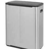Brabantia Bo Touch Bin 2x30 л (стальной матовый с защитой) Image #2