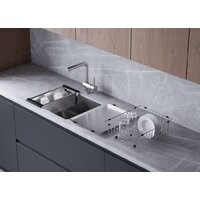 Кухонная мойка Omoikiri Tadzava 54-U/I-LG Ultra (светлое золото) - Превью изображения №2 — Интернет-магазин Your Sale