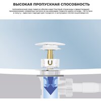 Сифон Wellsee Useful Extras 231912000 (белый/глянцевый белый) - Превью изображения №6 — Интернет-магазин Your Sale
