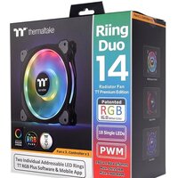 Набор вентиляторов Thermaltake Riing Duo 14 RGB TT Premium Edition CL-F078-PL14SW-A - Превью изображения №8 — Интернет-магазин Your Sale