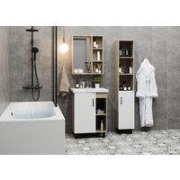 Onika Тумба с умывальником Тимбер 60.01 106116 + Фостер 60 Image #8