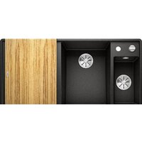 Blanco Axia III 6 S-F (разделочная доска из ясеня, черный) 525855 Image #2