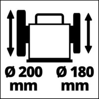 Заточный станок Einhell TC-WD 200 4418008 - Превью изображения №4 — Интернет-магазин Your Sale