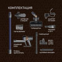 Пылесос Weissgauff V12 BLDC 630 Marine X-Treme Turbo - Превью изображения №19 — Интернет-магазин Your Sale